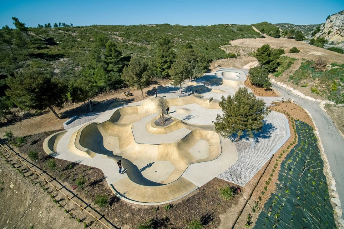 Skatepark Les Dunes à Carry-Le-Rouet : Spot de ride
