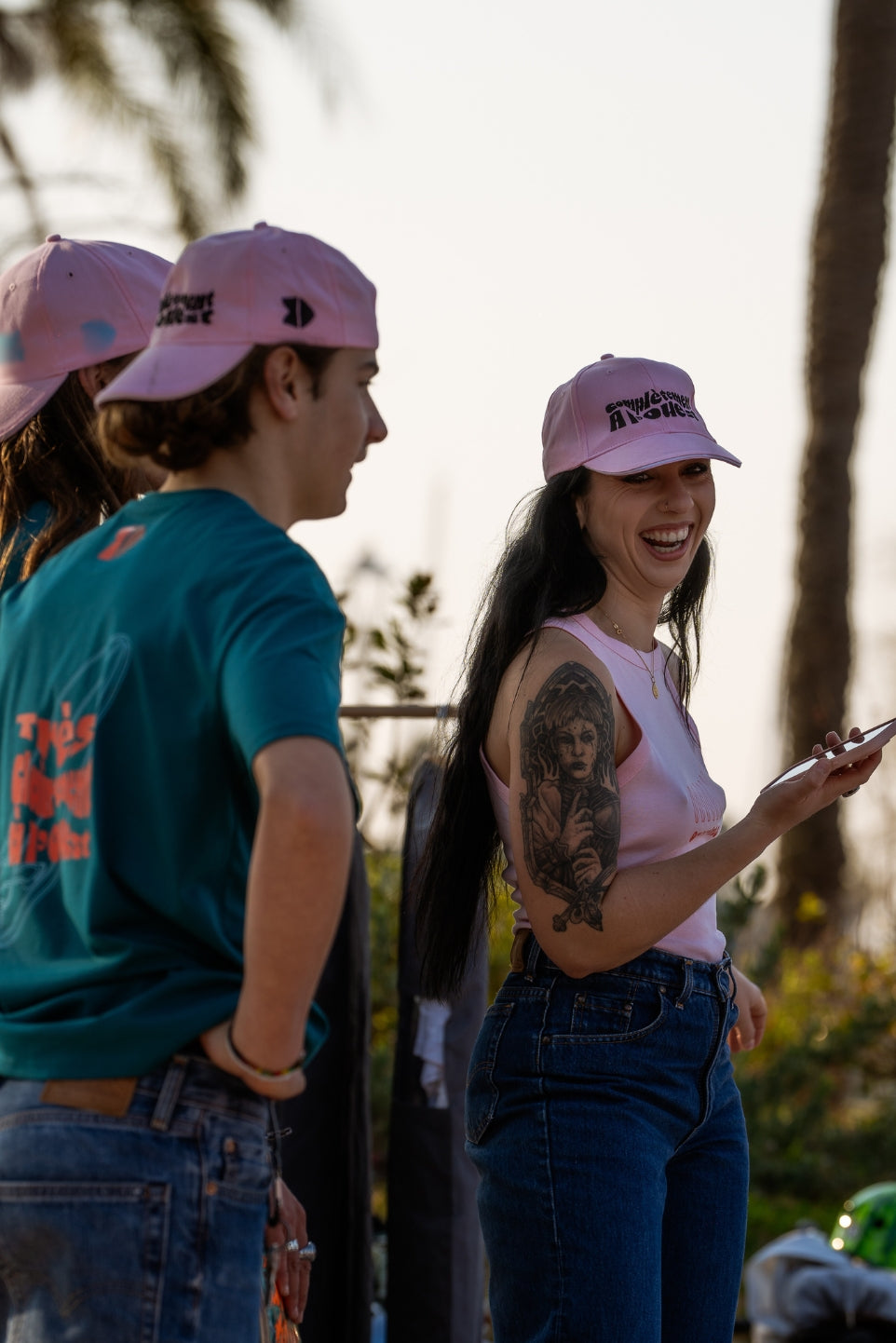Casquette Pink Ride