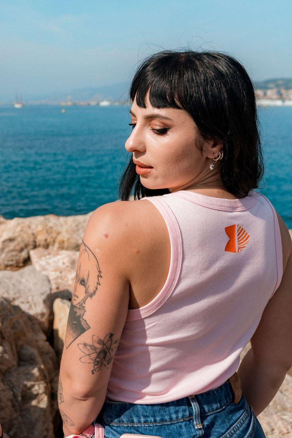 Crop top 8 RIDE PINK