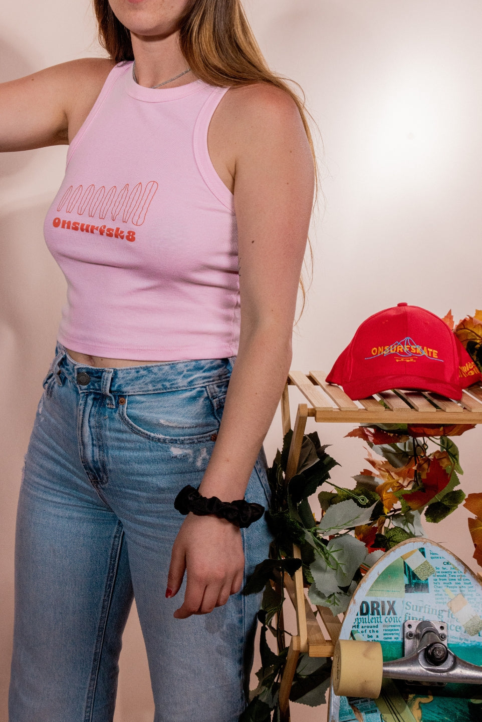 Crop top 8 RIDE PINK